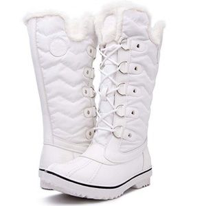 Women's Globalwin White Waterproof Winter Boots
